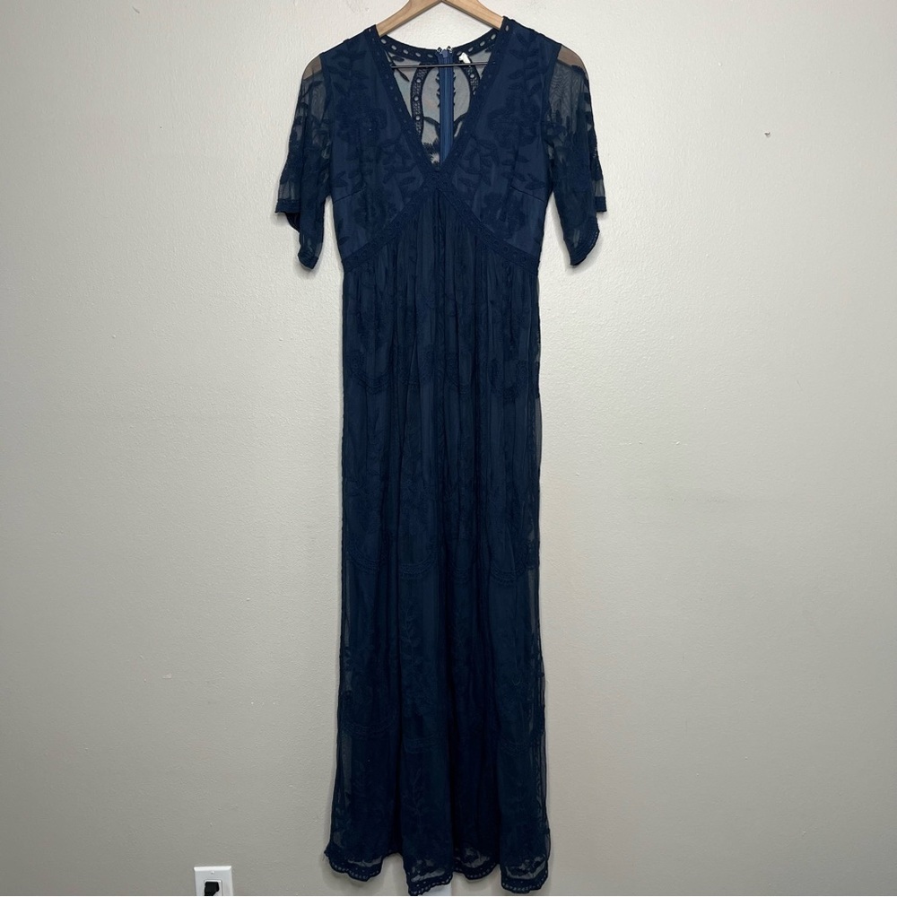 Pinkblush Navy Maxi Dress